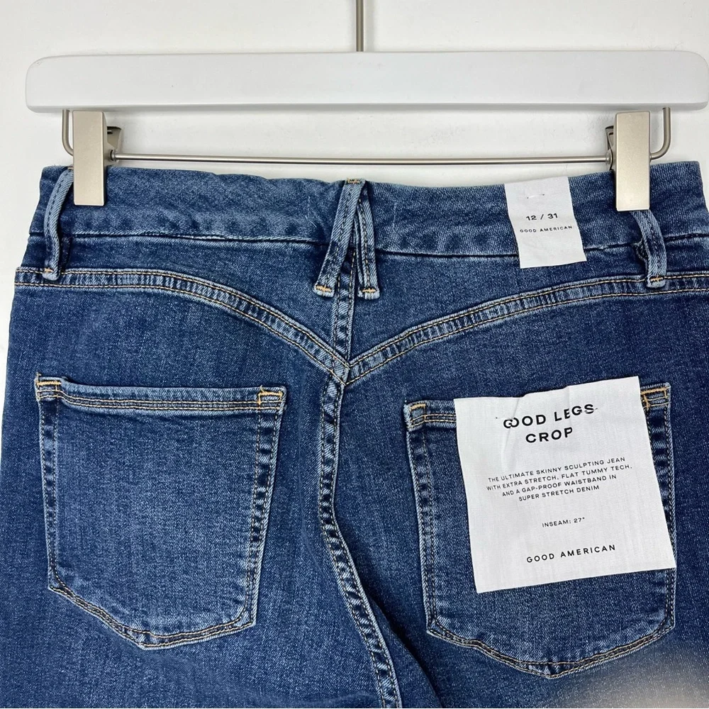 NWT Good American Good Legs Cropped - Picture 5 of 11